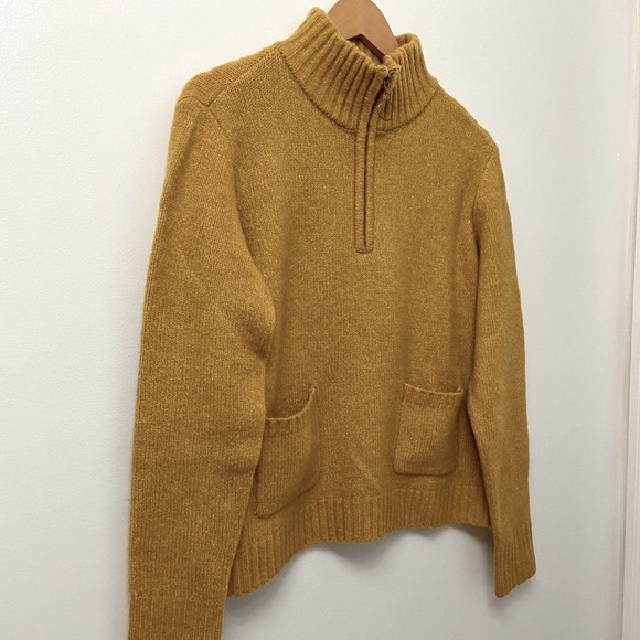 Marled Reunited Zip Mock Neck Sweater - Picture 2 of 4